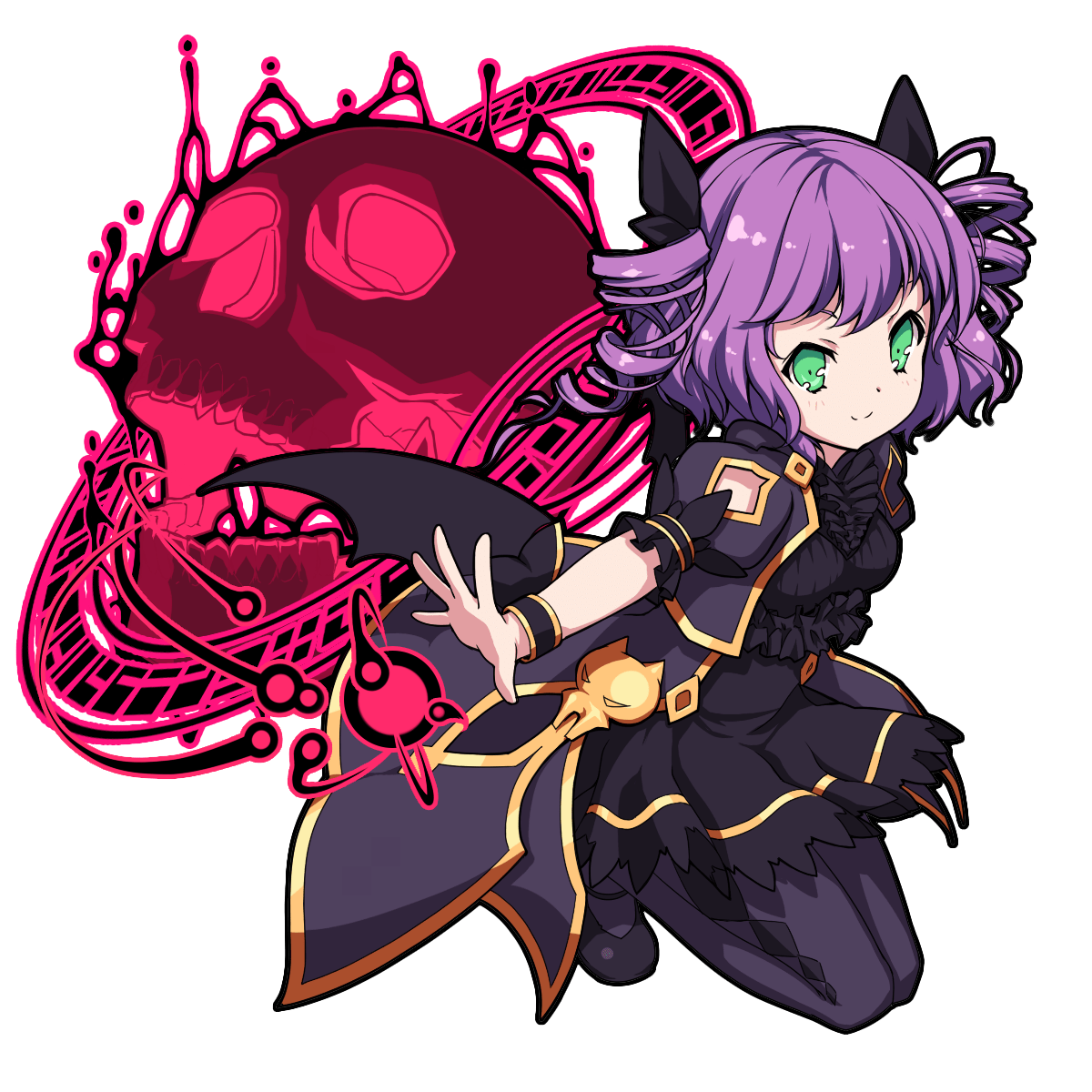 デフォルメイラスト「黒天使」 デフォルメイラスト「黒天使」