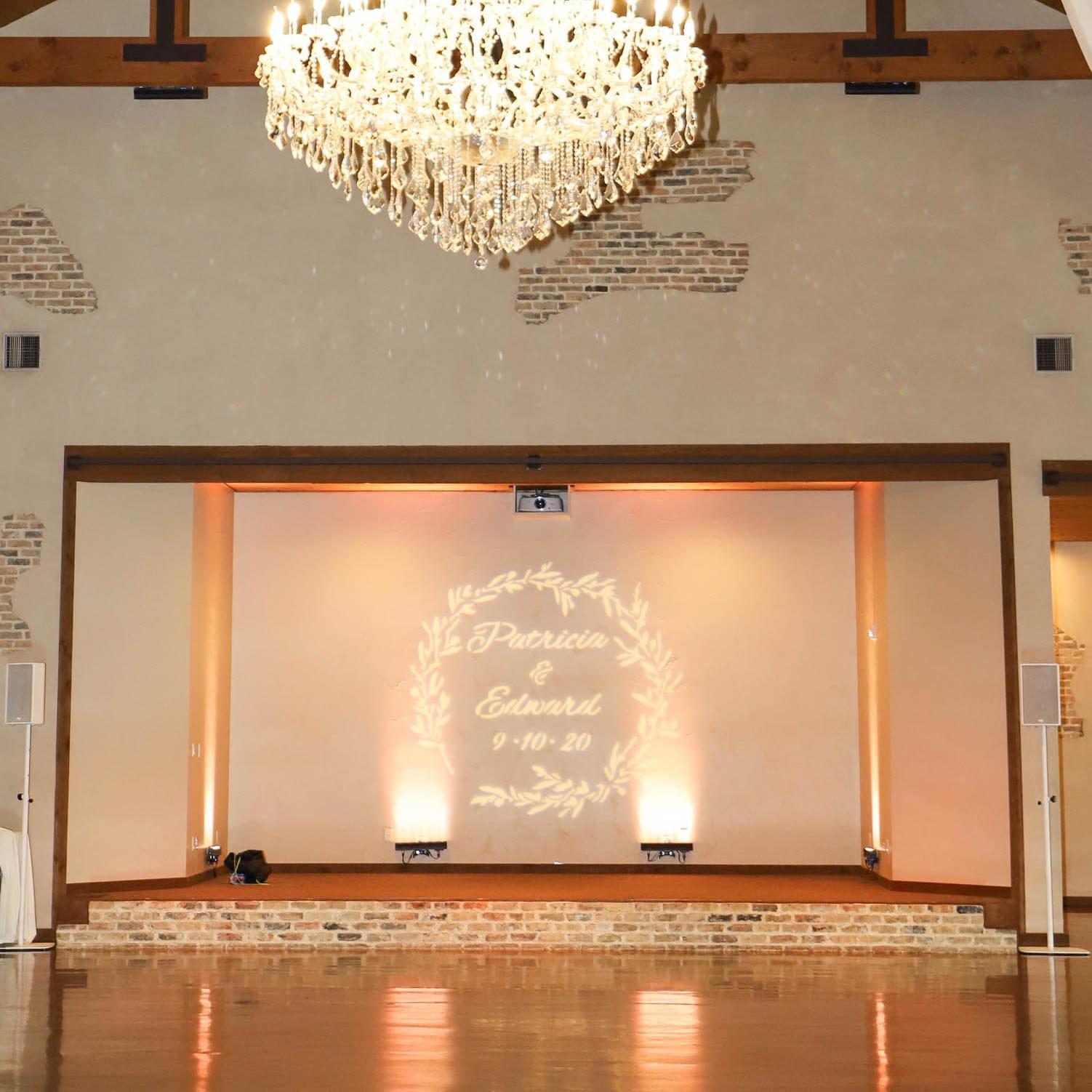 Chandelier of Gruene Gobo Lighting Chandelier of Gruene Gobo Lighting