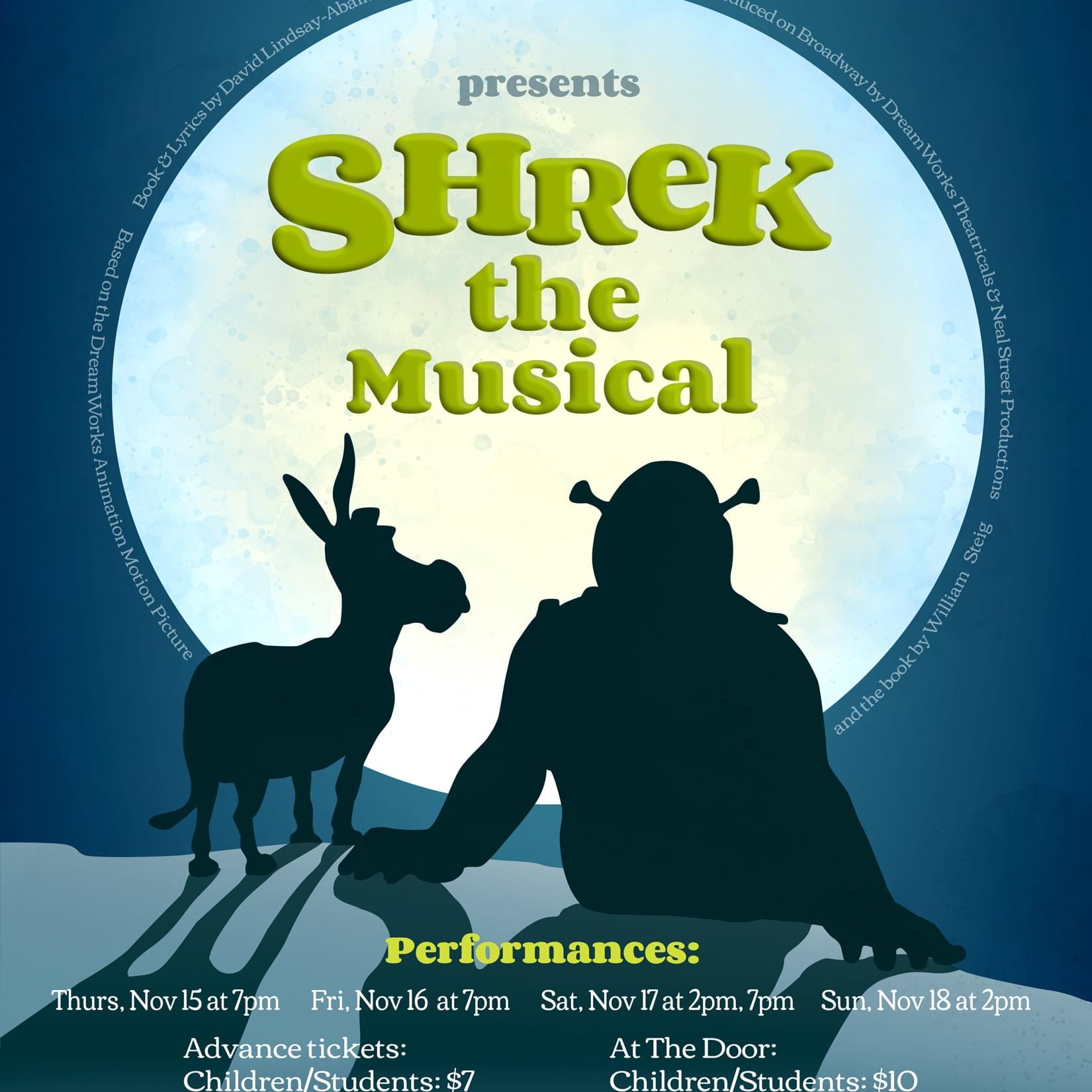 Shrek The Musical  Shrek The Musical