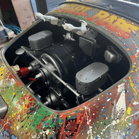 Half-Scale Tribute 356 Porsche Carrera with 547 Racing turbo motor Half-Scale Tribute 356 Porsche Carrera with 547 Racing turbo motor