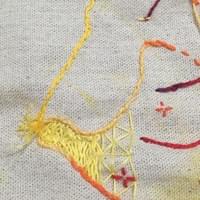 O caderno da Emilie Andrade, de Florianópolis. em processo. O caderno da Emilie Andrade, de Florianópolis. em processo.