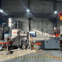 Twin screw extruder for TPE/TPU Twin screw extruder for TPE/TPU