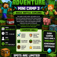 โ๏ธ Minecraft Adventure Camp โ๏ธ Minecraft Adventure Camp