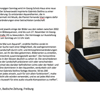 Gabriela Stellino Bilder die (be)leben, Badische Zeitung, Waldkirch, 2011 Gabriela Stellino Bilder die (be)leben, Badische Zeitung, Waldkirch, 2011