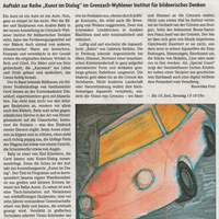 Gabriela Stellino, Kunst im Dialog, 2007 Gabriela Stellino, Kunst im Dialog, 2007