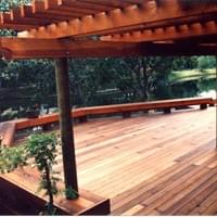 A properly sealed deck & arbor can increase the value of your home & provide a beautiful outdoor space for entertaining.