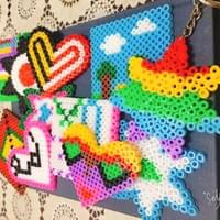 住民們的拼豆作品 住民們的拼豆作品