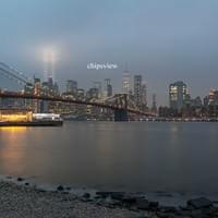Brooklyn Bridge and 9/11/18 tribute Brooklyn Bridge and 9/11/18 tribute