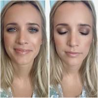 Beachy bronze boho bridal makeup Beachy bronze boho bridal makeup