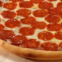 whole pepperoni pizza