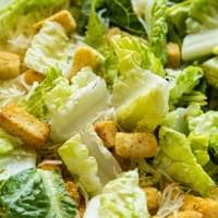 caesar salad with croutons