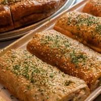 baked stromboli and stuffed pizza