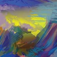Winter Storm-Digital Painting Winter Storm-Digital Painting