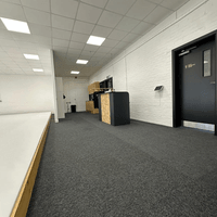 Professional reception area supporting a friendly and welcoming training environment.