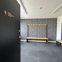 Girls changing room.