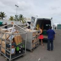 Fin mai 2018 - Arrivée et distribution des colis de biens de première nécessité Fin mai 2018 - Arrivée et distribution des colis de biens de première nécessité