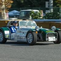 試乗会にて/EVスーパーセブン