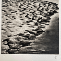 Terre et mer-20x20cm-Photogravure Terre et mer-20x20cm-Photogravure