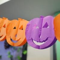 ハロウィンのお飾り