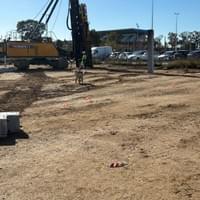 Relleno para hinca de pilotaje Relleno para hinca de pilotaje