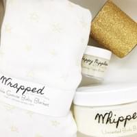 The Fourth Trimester Box is meant to create a luxuriating moment for our new moms, and what is more luxuriating than a golden candle holder!