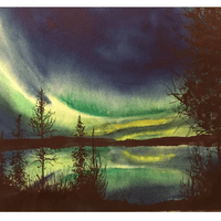 Northern Light, BC (11in x14in) Northern Light, BC (11in x14in)