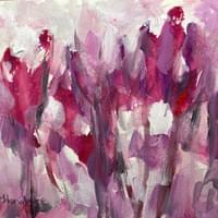 「シクラメン」 27×22 cm 「シクラメン」 27×22 cm