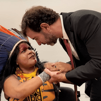 … E nos mobilizamos na Câmara para impedir os ataques do governo Bolsonaro contra os índios … E nos mobilizamos na Câmara para impedir os ataques do governo Bolsonaro contra os índios
