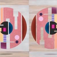 Couple of opposite circles - Bruno HOOPKA Couple of opposite circles - Bruno HOOPKA