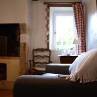 American Kitchen Moulin de la Martinière Gite Guesthouse Normandy Bayeux Bedroom