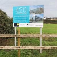 Post & Panel Signage Post & Panel Signage