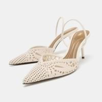 SANDALES À TALONS AJOURÉES SANDALES À TALONS AJOURÉES