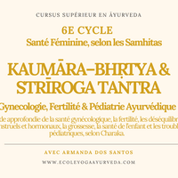 6e Cycle - Striroga Chikitsa 6e Cycle - Striroga Chikitsa