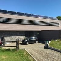 Construction d'une maison d'habitation à Recht