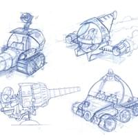 Buzz Lightyear Vehicle Roughs Buzz Lightyear Vehicle Roughs