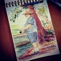 Fisherman, Lake Gregory Fisherman, Lake Gregory