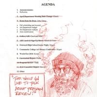 Scene from an Art Department Faculty Meeting Scene from an Art Department Faculty Meeting