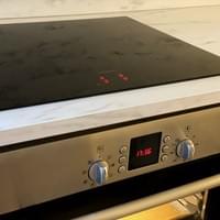 4 stoves and an oven