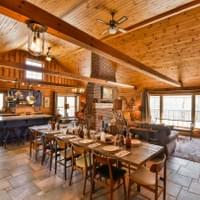 Custom Harvest table at White Cedar Hill