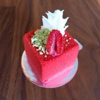 Raspberry Matcha Mousse
