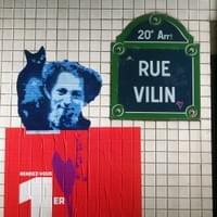 Perec bleu @panamejemabsinthe rue Vilin