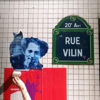 Perec bleu @panamejemabsinthe rue Vilin