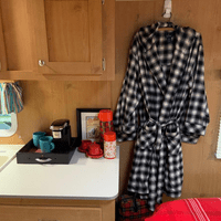 Two flannel robes