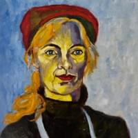 Autoportrait fauviste Autoportrait fauviste