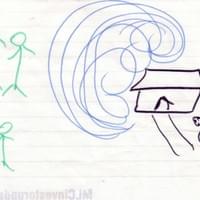 Becoming Family: Sri Lanka Child Drawing of Tsunami Becoming Family: Sri Lanka Child Drawing of Tsunami