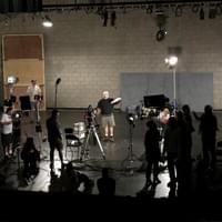 Carl Strecker directing on the set of Take 24 Carl Strecker directing on the set of Take 24