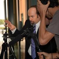 Carl Strecker and sound recordist Sean Hernandez setting up a shot on the set of Foreclosure: A Choose Your Own Adventure Comedy Carl Strecker and sound recordist Sean Hernandez setting up a shot on the set of Foreclosure: A Choose Your Own Adventure Comedy