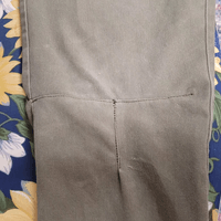 Mending torn pants Mending torn pants