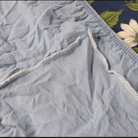 Mending a torn sheet Mending a torn sheet