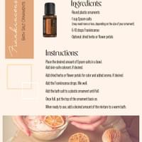 Bath Salt Ornaments - Great DIY Gift!